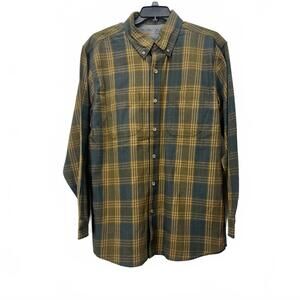 Ridgecut Toughwear Men's Button-Down Plaid Flannel Shirt XL